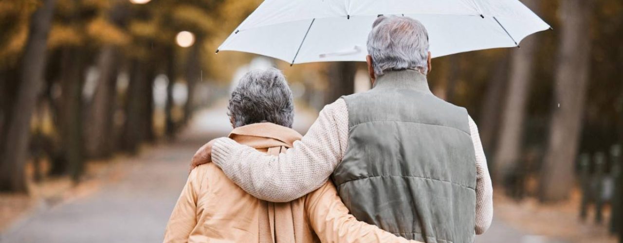 slecht weer beschermd blijven